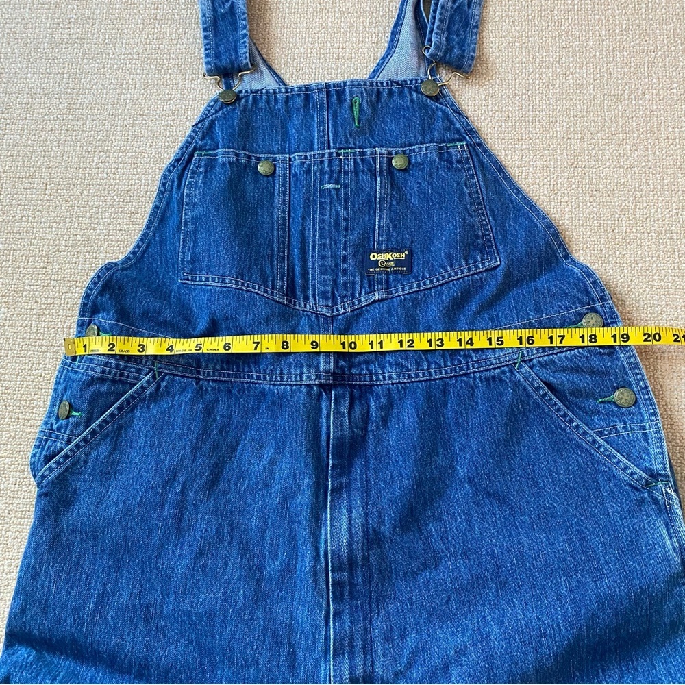 OshKosh Vestback Denim Overalls W38 L34 - Picture 9 of 13